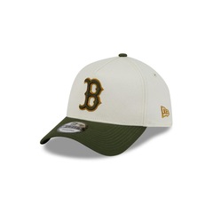 Bone New Era 9FORTY A-FRAME SNAPBACK Boston Red Sox Masculino - Foto 1