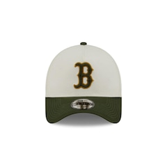 Bone New Era 9FORTY A-FRAME SNAPBACK Boston Red Sox Masculino - Foto 2