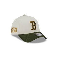 Bone New Era 9FORTY A-FRAME SNAPBACK Boston Red Sox Masculino - Foto 3