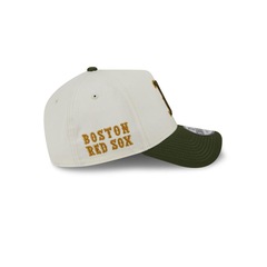 Bone New Era 9FORTY A-FRAME SNAPBACK Boston Red Sox Masculino - Foto 6