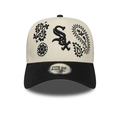 Bone New Era 9FORTY A-FRAME SNAPBACK Chicago White Sox Masculino - Foto 2