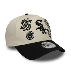 Bone New Era 9FORTY A-FRAME SNAPBACK Chicago White Sox Masculino - Foto 3