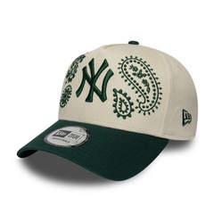 Bone New Era 9FORTY A-FRAME SNAPBACK New York Yankees Masculino - Foto 1