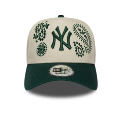 Bone New Era 9FORTY A-FRAME SNAPBACK New York Yankees Masculino - Foto 2
