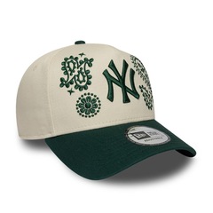 Bone New Era 9FORTY A-FRAME SNAPBACK New York Yankees Masculino - Foto 3