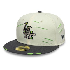Bone New Era 59FIFTY Los Angeles Dodgers Masculino - Foto 1