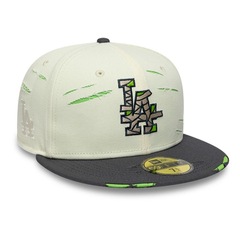Bone New Era 59FIFTY Los Angeles Dodgers Masculino - Foto 3