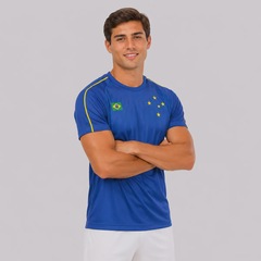 Camisa Cruzeiro Reluz Masculina - Foto 2