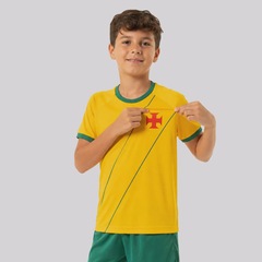 Camisa Vasco Folha Infantil - Foto 3