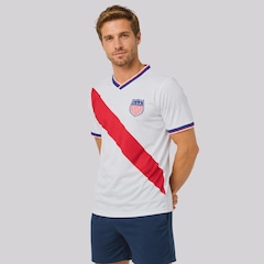 Camisa Estados Unidos Soccer 20 Balogun Masculina - Foto 4