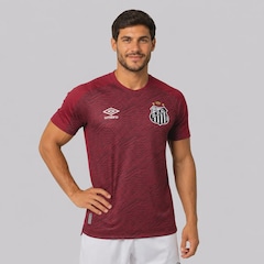 Camisa de Goleiro do Santos 26/27 Umbro Masculina - Foto 3