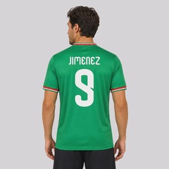 Camisa México El Tri 9 Jimenez Masculina - Foto 1