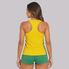 Camiseta Regata Brasil Brisa Feminina - Foto 4