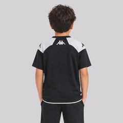 Camisa do Vasco Treino Comissão 24/25 Kappa Infantil - Foto 4