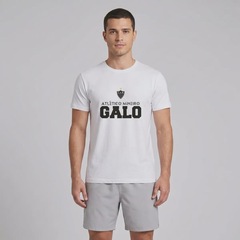 Camisa Atlético Mineiro Galo T-Shirt Masculina - Foto 1