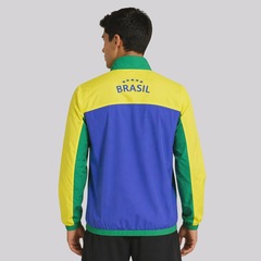Jaqueta Corta Vento Brasil Penta Masculina - Foto 3