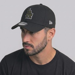 Boné New Era MLB Los Angeles Dodgers Olive 940 M-Crown - Foto 5