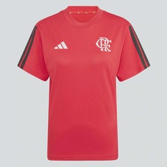 Camiseta Adidas Flamengo DNA Feminina - Foto 4