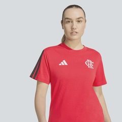 Camiseta Adidas Flamengo DNA Feminina - Foto 5