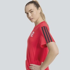 Camiseta Adidas Flamengo DNA Feminina - Foto 6