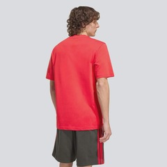 Camiseta Adidas Flamengo Grafica DNA Masculina - Foto 2