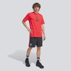 Camiseta Adidas Flamengo Grafica DNA Masculina - Foto 3