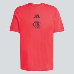 Camiseta Adidas Flamengo Grafica DNA Masculina - Foto 4