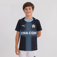 Camisa Olympique De Marseille II 26/27 Puma Infantil - Foto 1