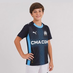 Camisa Olympique De Marseille II 26/27 Puma Infantil - Foto 2