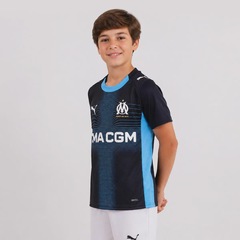 Camisa Olympique De Marseille II 26/27 Puma Infantil - Foto 3