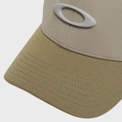 Boné Masculino Oakley Tincan Boulder Army Cement - Aba Curva - Foto 2