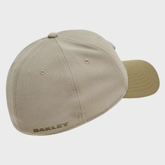 Boné Masculino Oakley Tincan Boulder Army Cement - Aba Curva - Foto 3