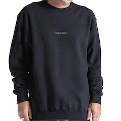 Moletom Volcom Careca Free Fall - Masculino - Foto 1