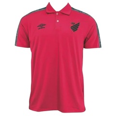 Camisa do Athletico Paranaense Polo Viagem 2022 Umbro -  Masculina - Foto 1