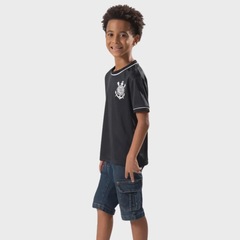 Camiseta do Corinthians Braziline - Infantil - Foto 3