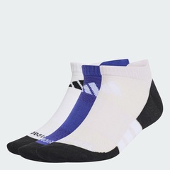 Kit Meias adidas Finas Leves Cano Baixo Climacool Performance com 3 Pares - Foto 2