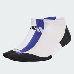 Kit Meias adidas Finas Leves Cano Baixo Climacool Performance com 3 Pares - Foto 3