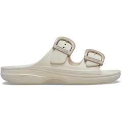 Sandália Unissex Crocs Saturday Enamel Buckle Sandal - Foto 1