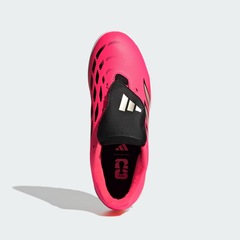 Chuteira Society Infantil adidas Predator Club com Língua Dobrável - Foto 4