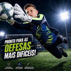 Camisa Goleiro Poker Defender Junior - Foto 2