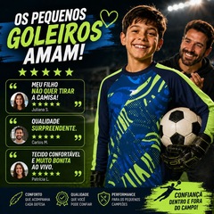Camisa Goleiro Poker Defender Junior - Foto 9