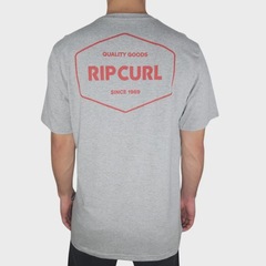 Camiseta Rip Curl Quality Goods Grey Marle - Masculina - Foto 4
