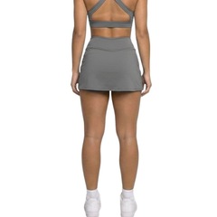 Short Saia Curto Tapa Bumbum Vekyo - Feminino - Foto 3