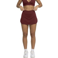 Short Saia Curto Tapa Bumbum Vekyo - Feminino - Foto 1
