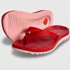Chinelo Kenner Kyra Slim Estampada - Feminino - Foto 1