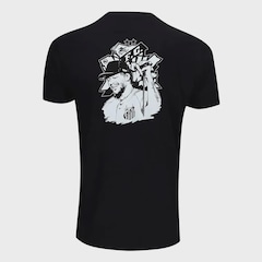 Camiseta do Santos Oversized Eterno Wanted Masculino - Foto 2