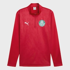 Blusa de Treino Puma Palmeiras Warm SE Masculina - Foto 1
