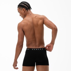 Cueca Oakley Underwear 6" Pack Jetblack - Adulto - Foto 3