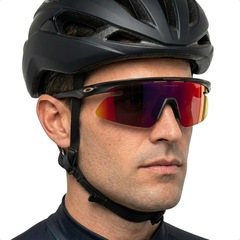 Óculos de Sol Unissex Oakley RSLV Lite Prizm Road - Foto 3