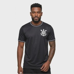 Camiseta do Corinthians Braziline Arte - Masculina - Foto 3